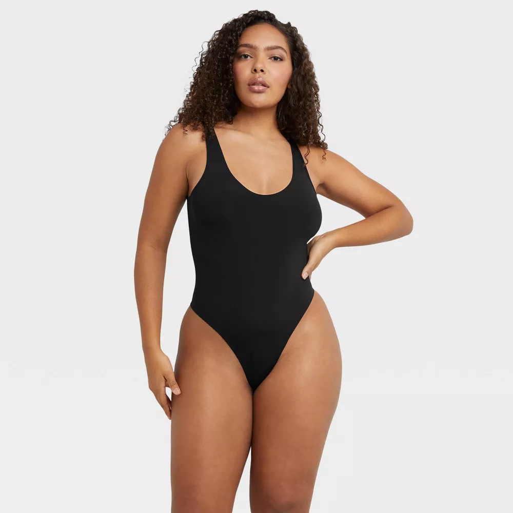 

Женский бесшовный сглаживающий боди Maidenform M MST001, цвет Black