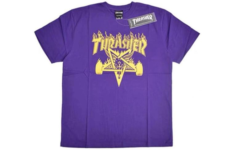 

Футболка унисекс фиолетовая Japan Version Thrasher