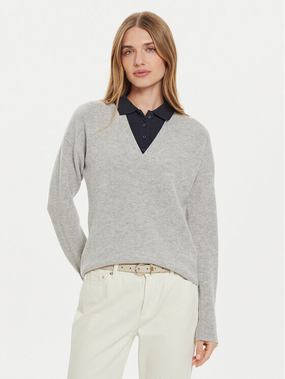 

Пуловер свободного кроя Tommy Hilfiger, серый