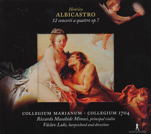 

CD диск Albi / Luks: 12 Concerti a Quattro Op. 7