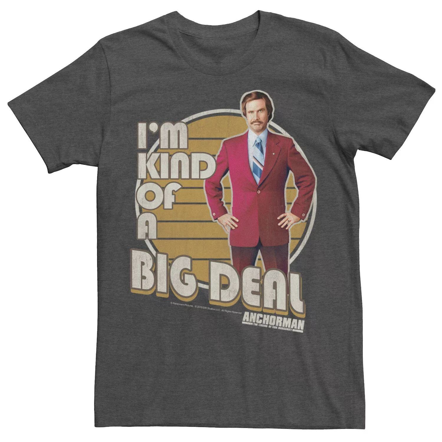 

Мужская футболка в полоску с портретом в ретро-стиле I'm Kind Of A Big Deal Licensed Character