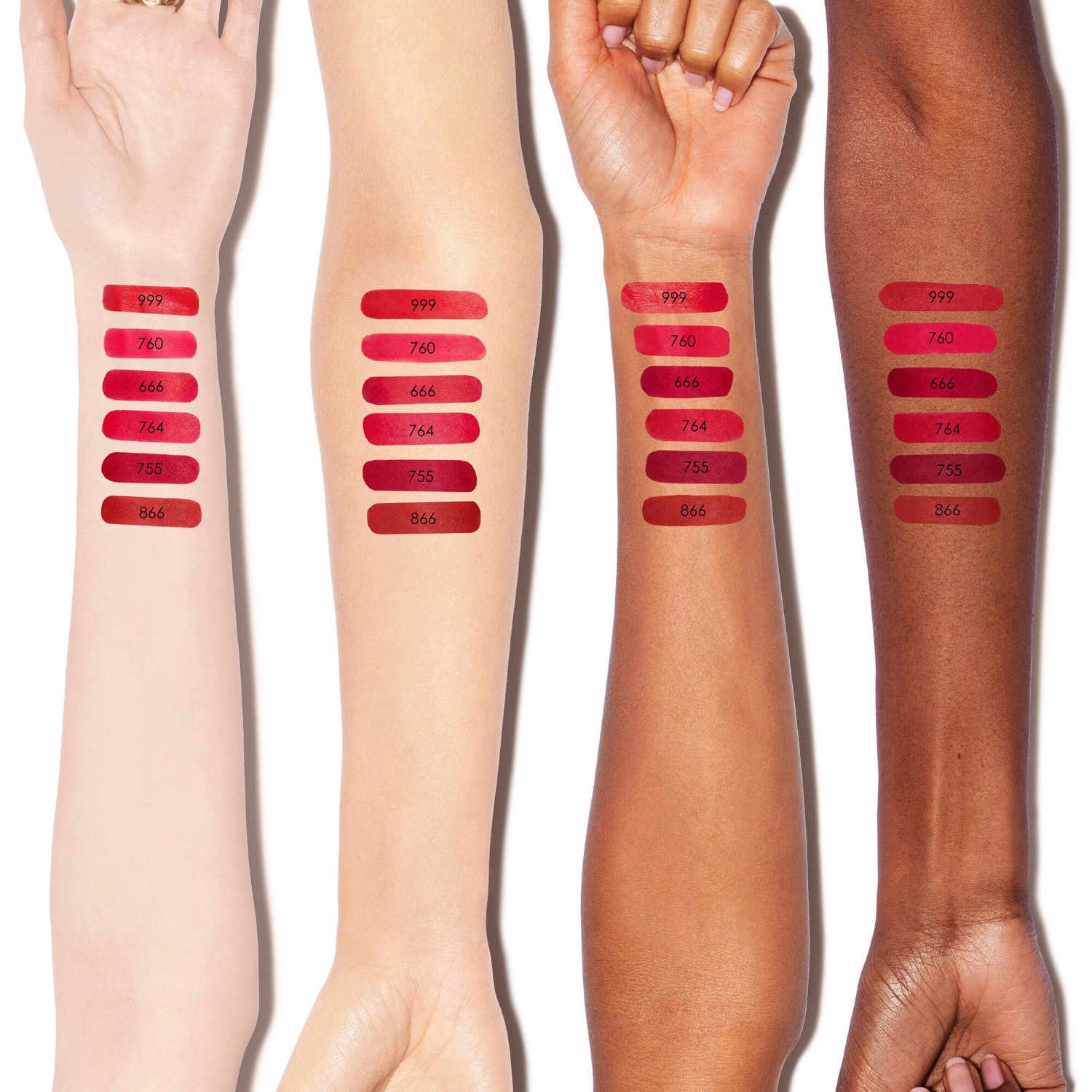 Помада для губ rouge dior velvet Dior, 100 - nude look, вес 3.5 гр. — фото 4