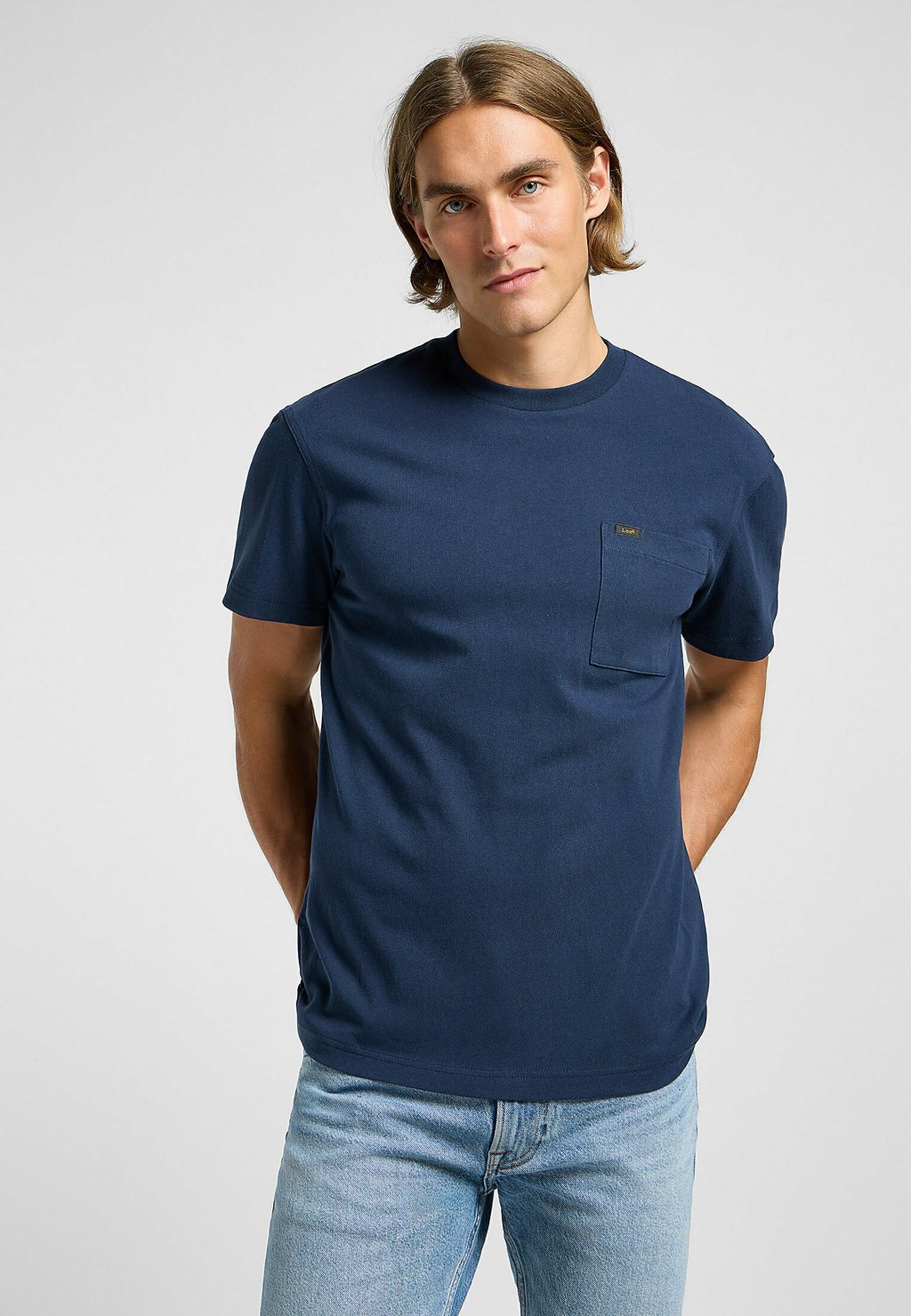 

Базовая футболка POCKET TEE Lee, синий