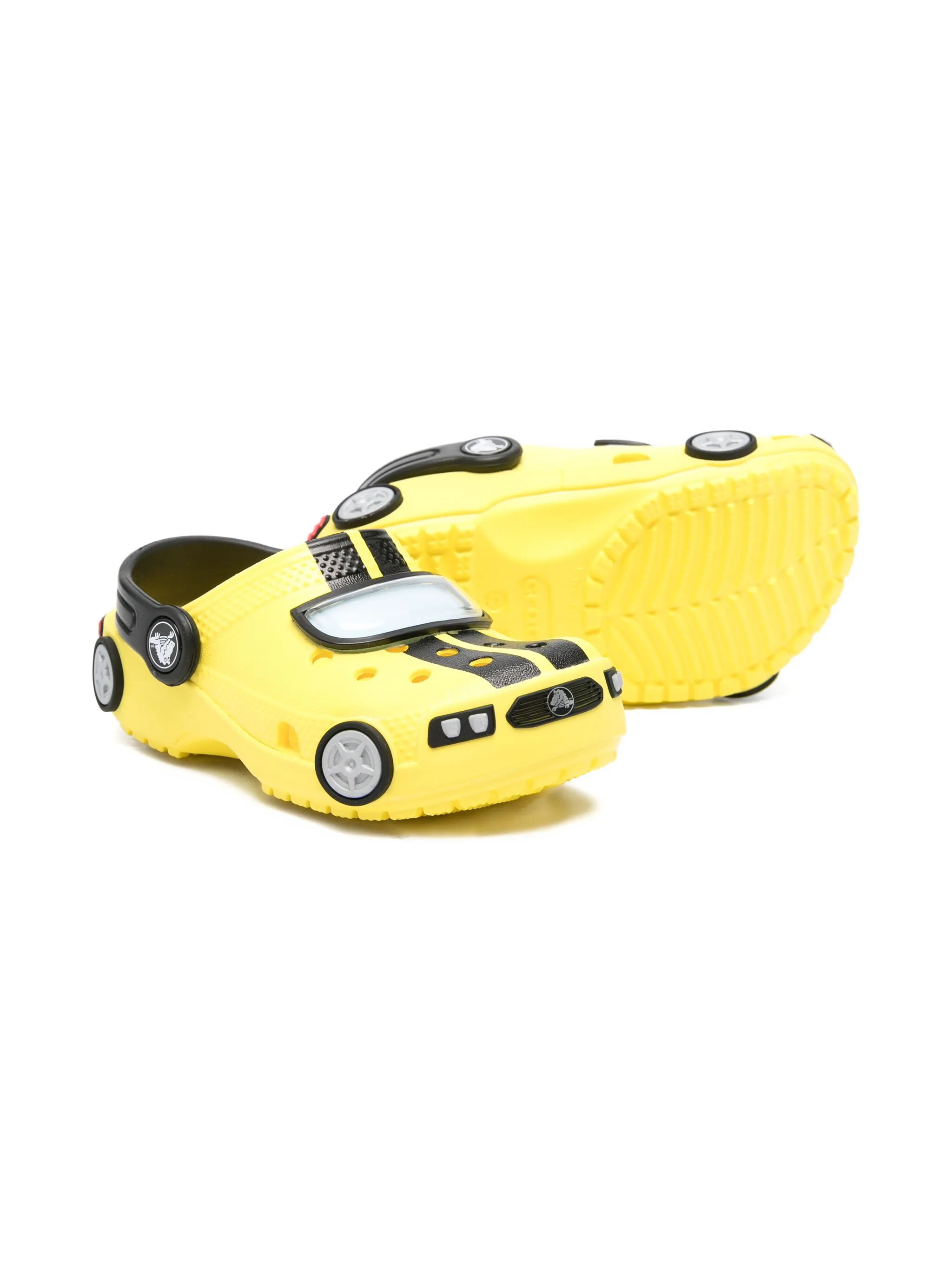 Сандалии Classic I Am Race Car Crocs Kids, желтый — фото 2