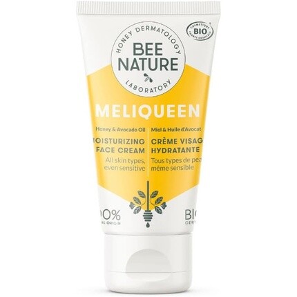 

Крем для лица Bee Nature, органический медовый увлажняющий крем для сухой и чувствительной кожи, 100% натуральный, 50 мл