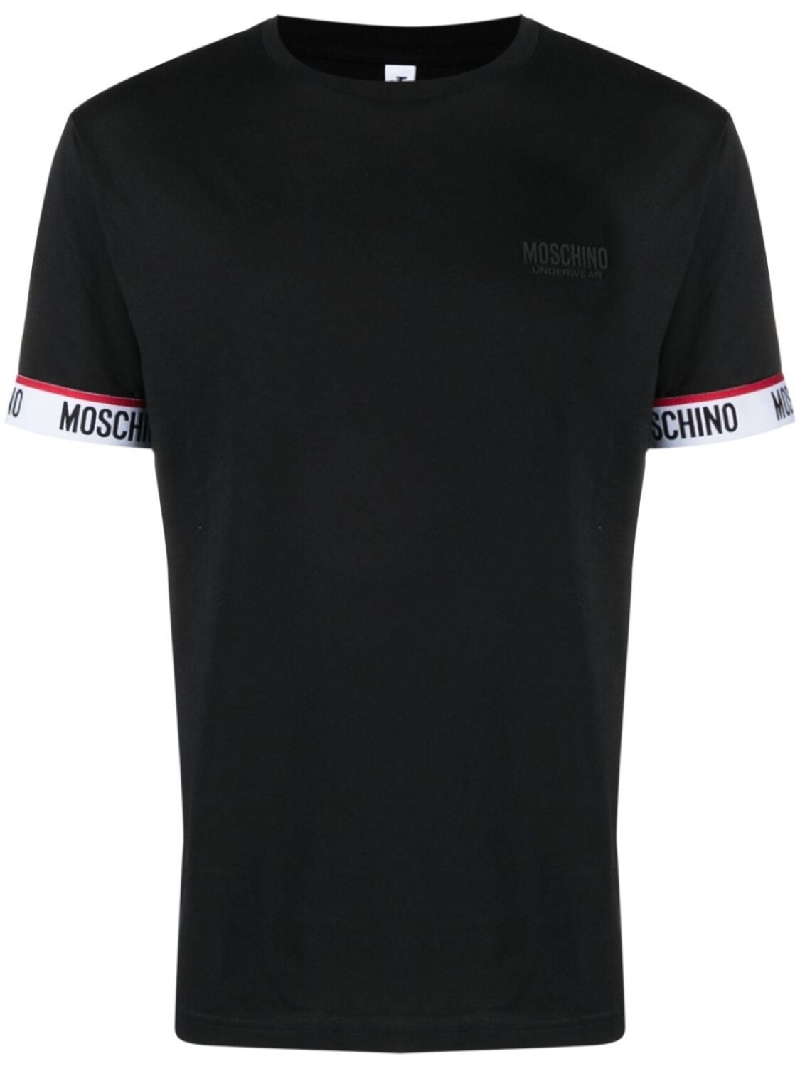 

Moschino футболка с логотипом, черный
