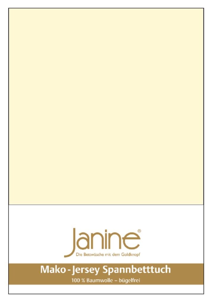 

Простыня Janine JERSEY 5002 100 Х 200 шампань Original Janine