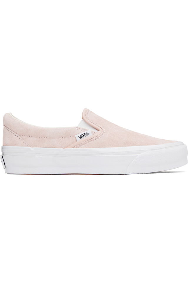 Классические слипоны Lx 98 Vans, цвет pig suede sepia rose