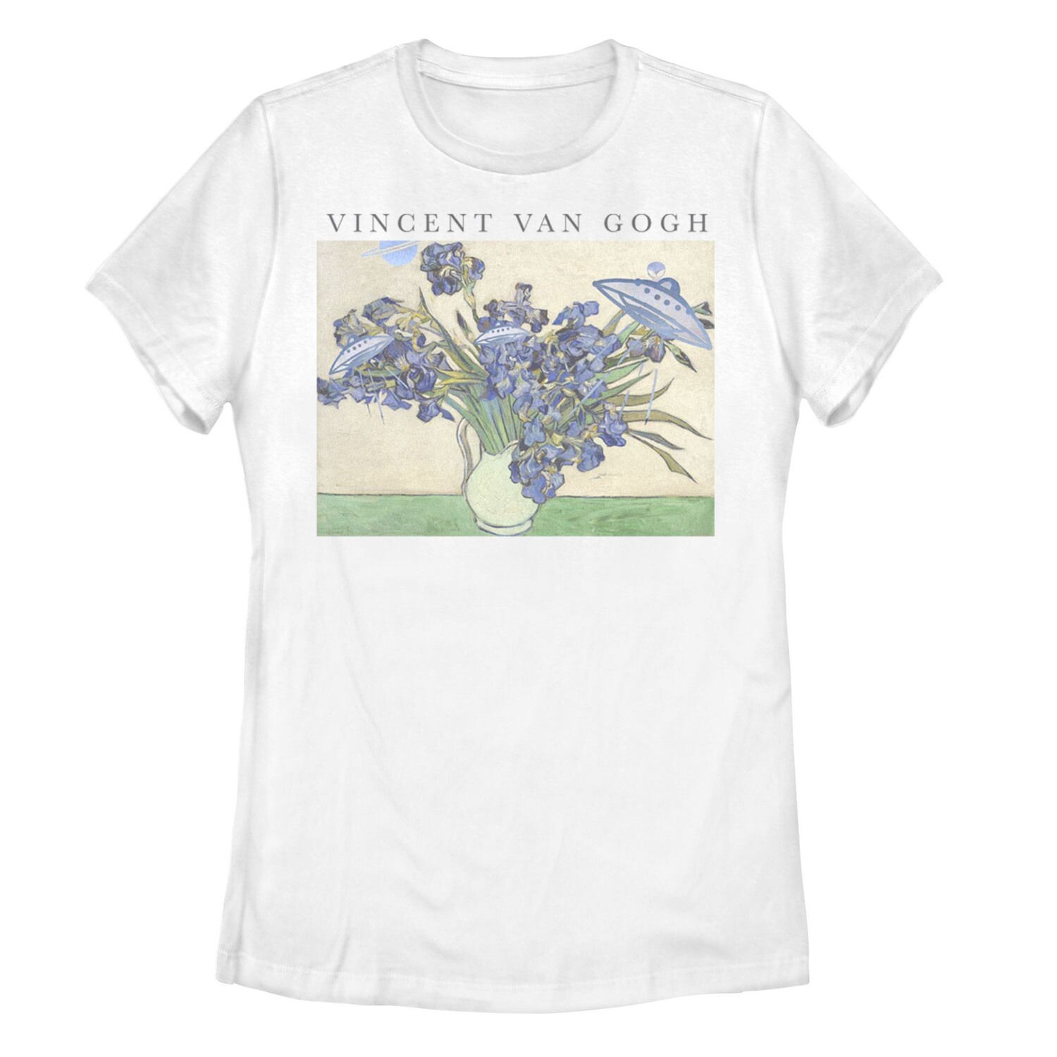 

Детская футболка Van Gogh Alien с цветочным принтом