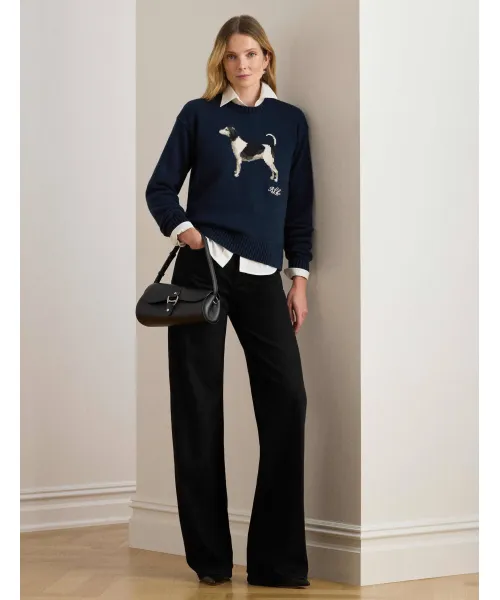 

Свитер Loose fit Lauren Ralph Lauren, синий