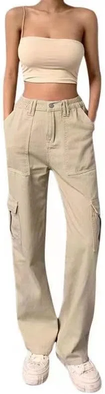 Джинсы карго повседневные, Khaki