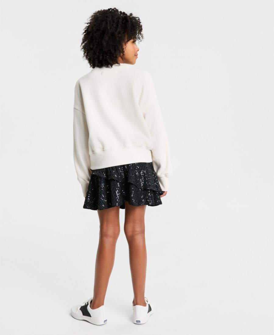 Детская толстовка с бантиками и логотипом abercrombie kids, Jet Stream — фото 4