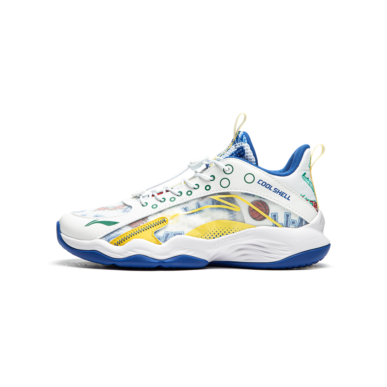 

Pioneer Spirit PRIMARY 2.0 детские баскетбольные кроссовки LINING YOUNG, белый/фиолетовый