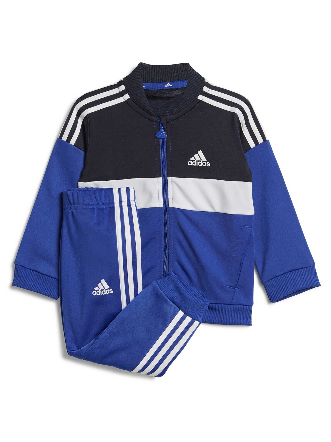 

Спортивный костюм Adidas Sportswear Tiberio 3-Stripes Colorblock Shiny, синий