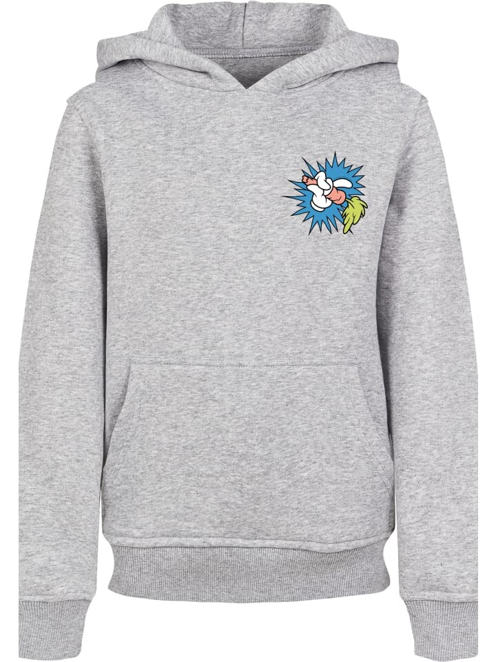 

Пуловер с капюшоном F4NT4STIC, цвет heather grey
