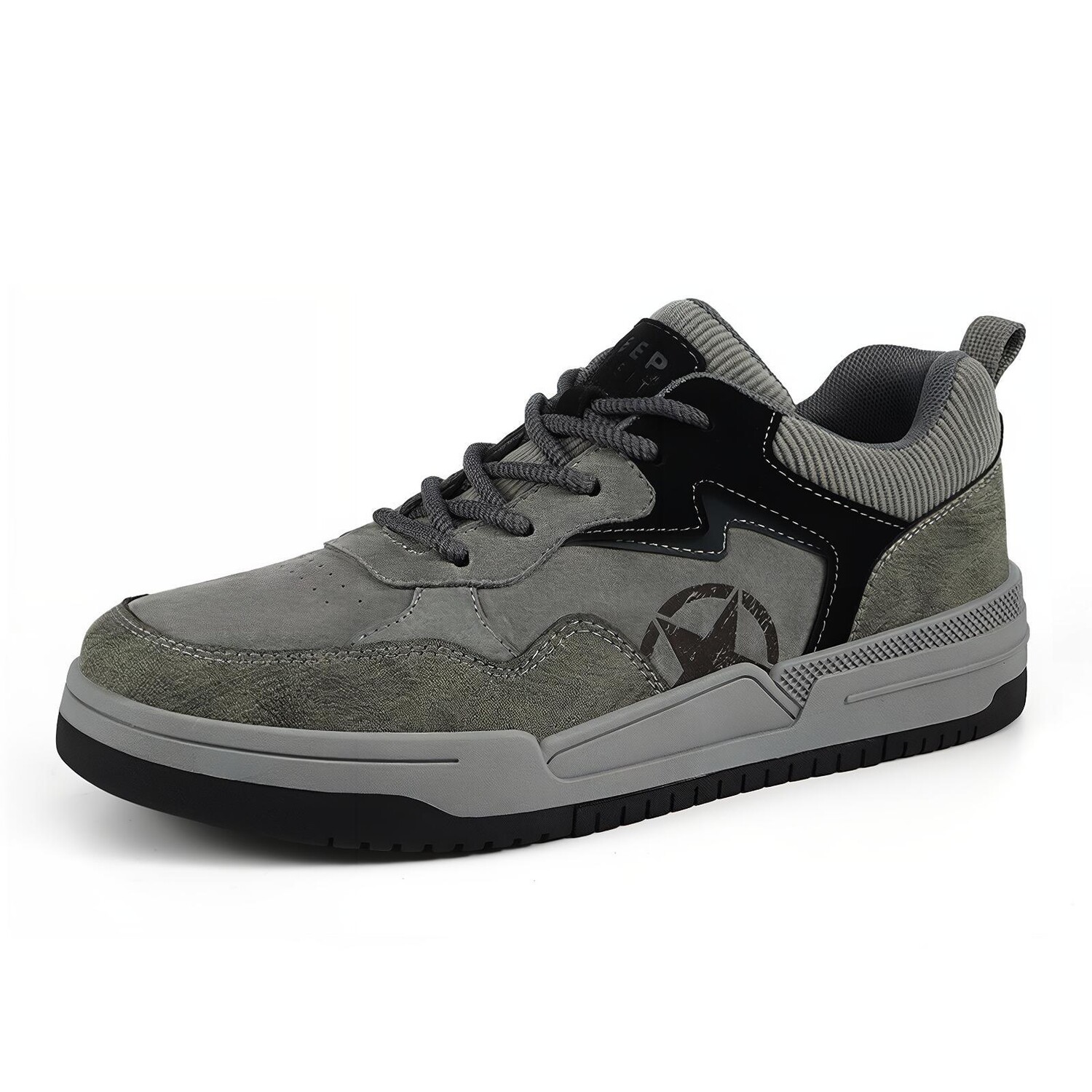 Кроссовки JEEP SPIRIT Skateboarding Shoes Men Low-top, цвет Natural Deer — фото 3