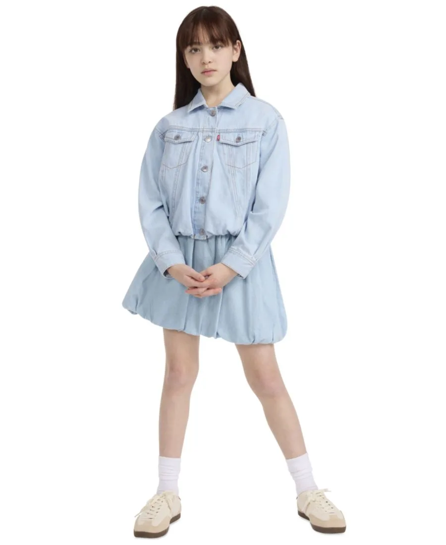 Детская куртка-тракер Bubble Trucker для девочек 7-16 лет Levi's, Wow Me Over — фото 2