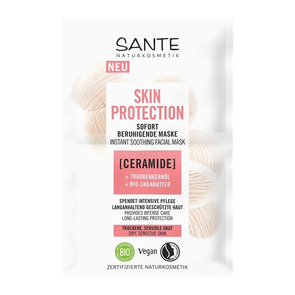 Маска для лица Sante Naturkosmetik — Успокаивающая с церамидами от
