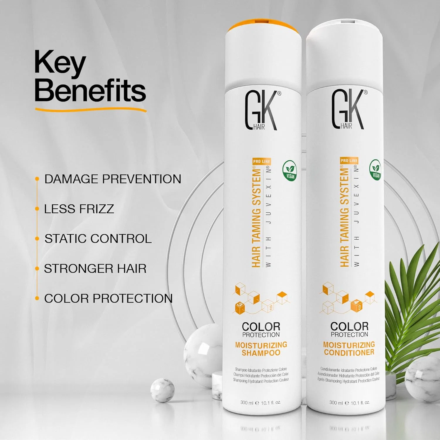 Увлажняющий шампунь и кондиционер GK Hair 300 мл Gk Hair — фото 4