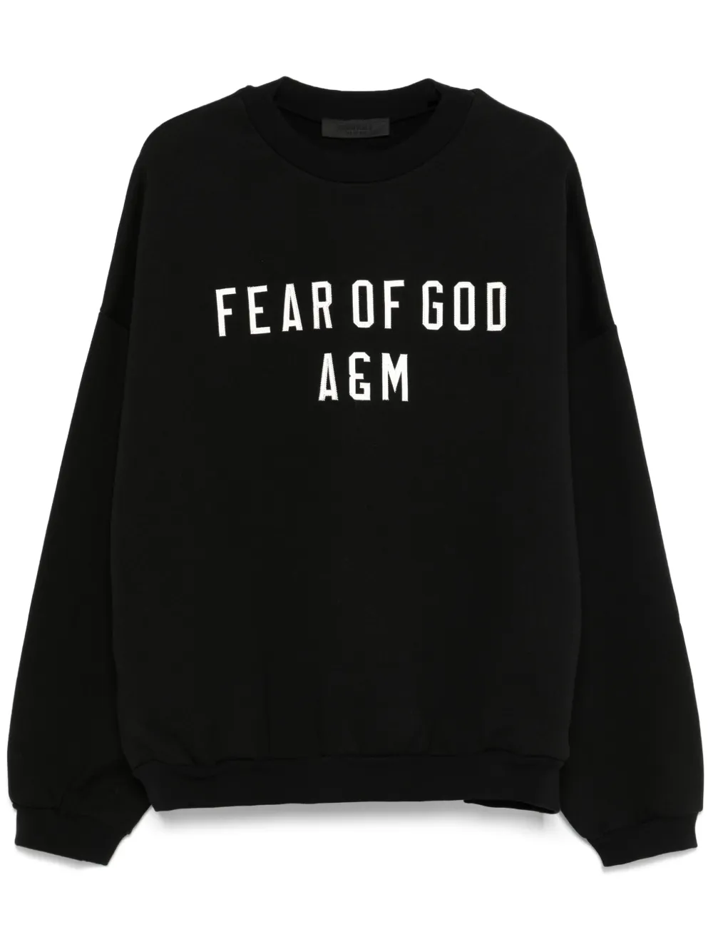 

Толстовка с вышитым логотипом FEAR OF GOD ESSENTIALS, черный
