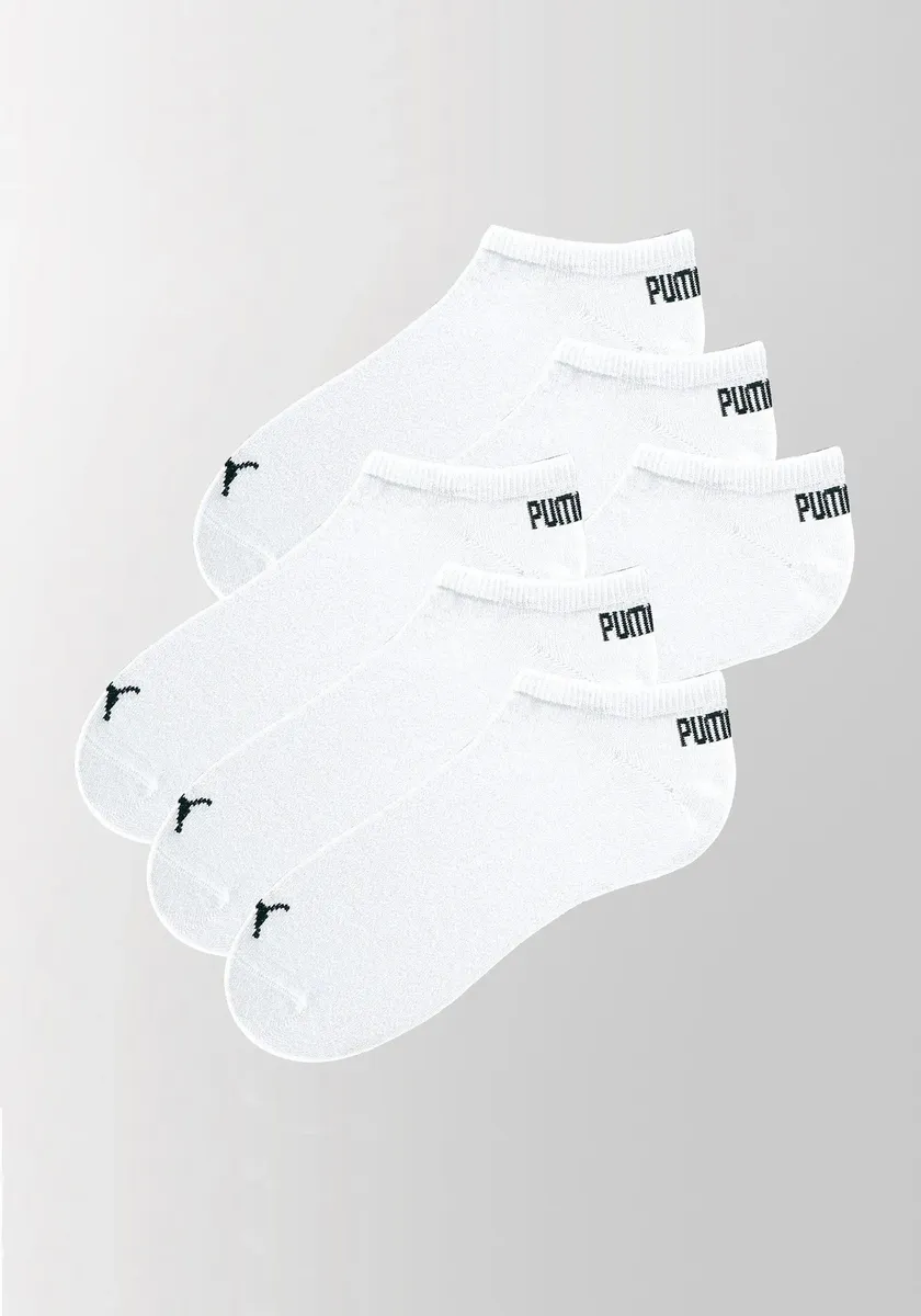 

Носки-кеды PUMA (6 шт.) с вязаным логотипом бренда, белый