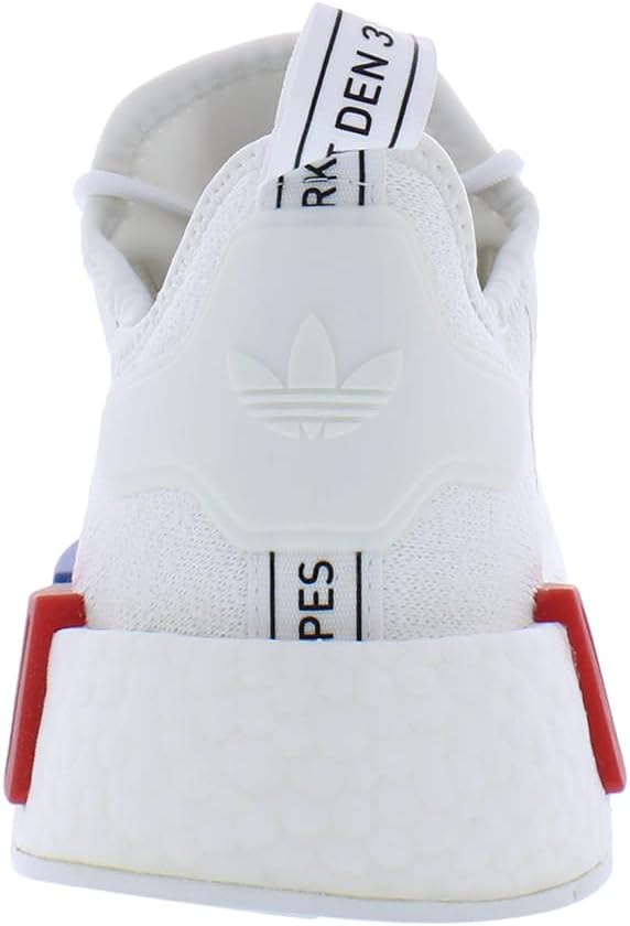 Кроссовки adidas NMDr1 для мужчин, белый/красный — фото 3