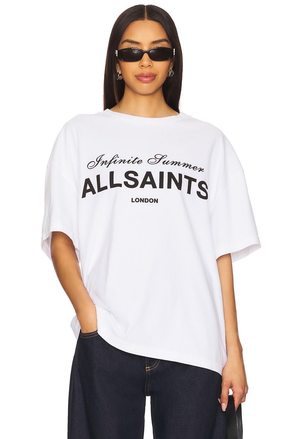 

Футболка Avri Allsaints, optic white