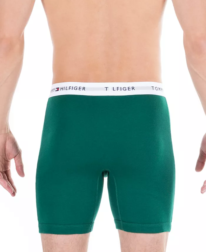 Мужские боксеры классические хлопковые 3 шт Tommy Hilfiger — фото 3