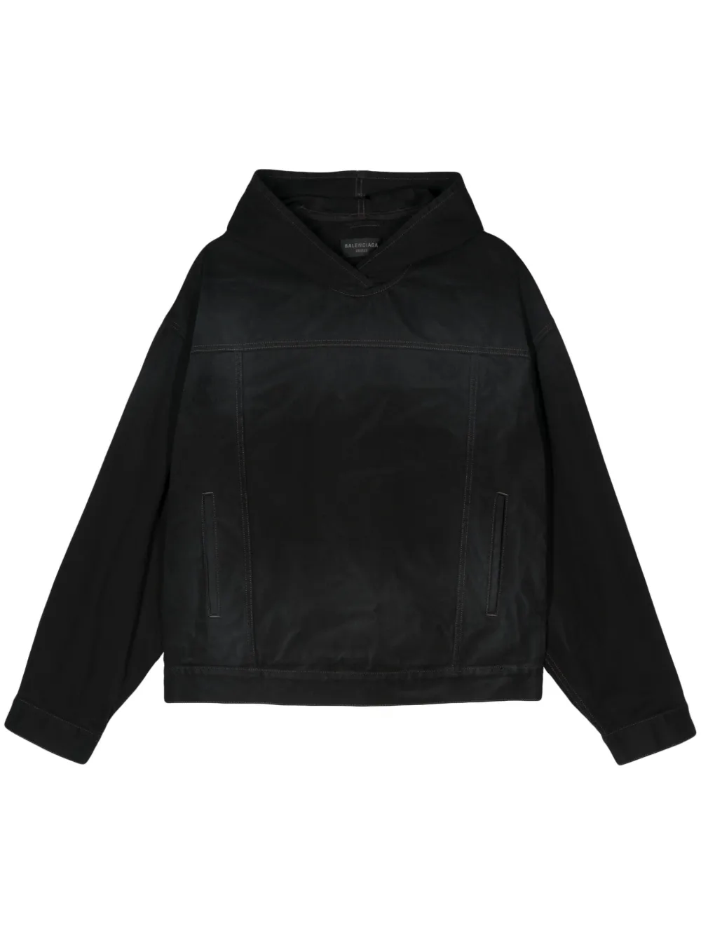 

Базовое худи BALENCIAGA, черный
