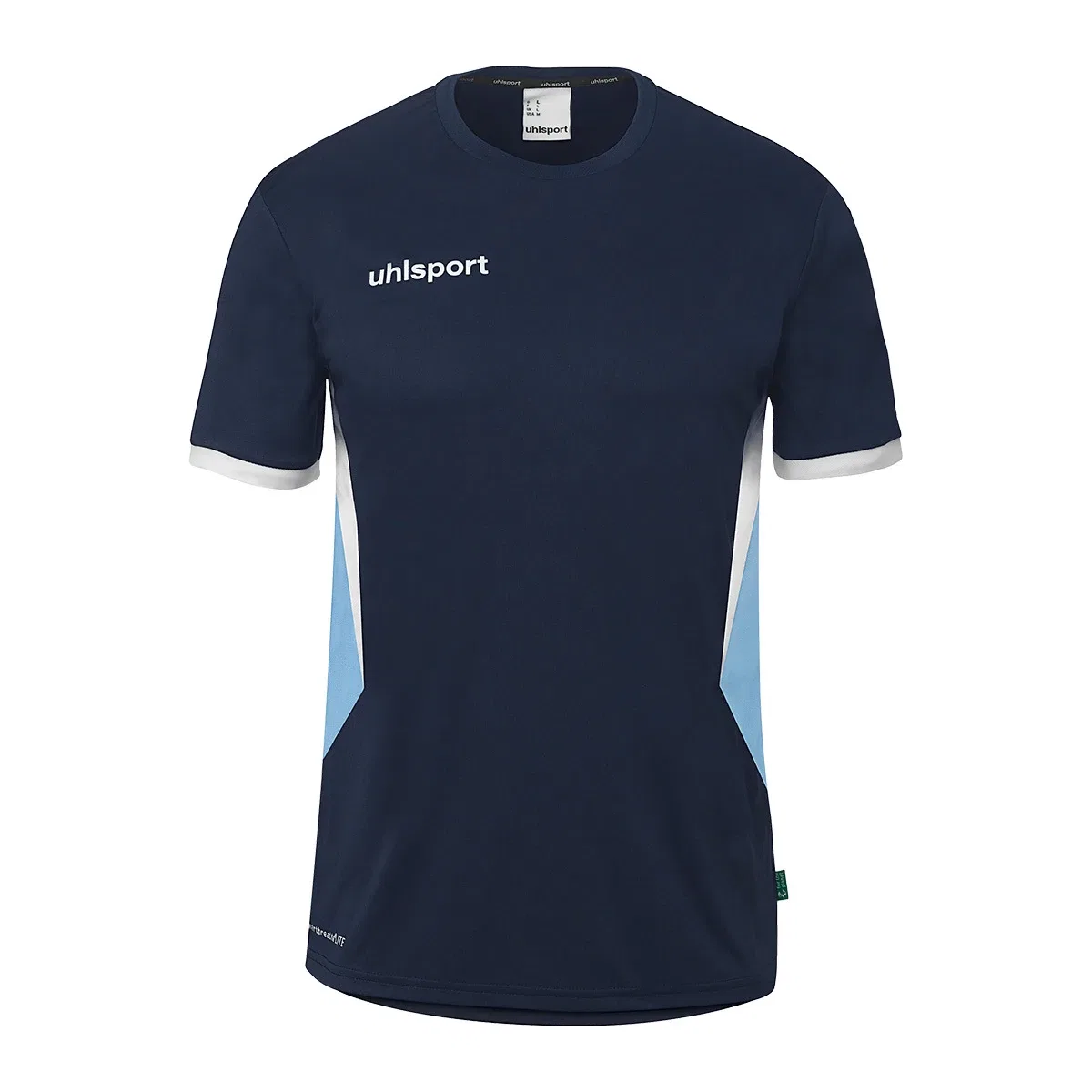 Футболка тренировочная для детей Uhlsport, marine/skyblau/weiß