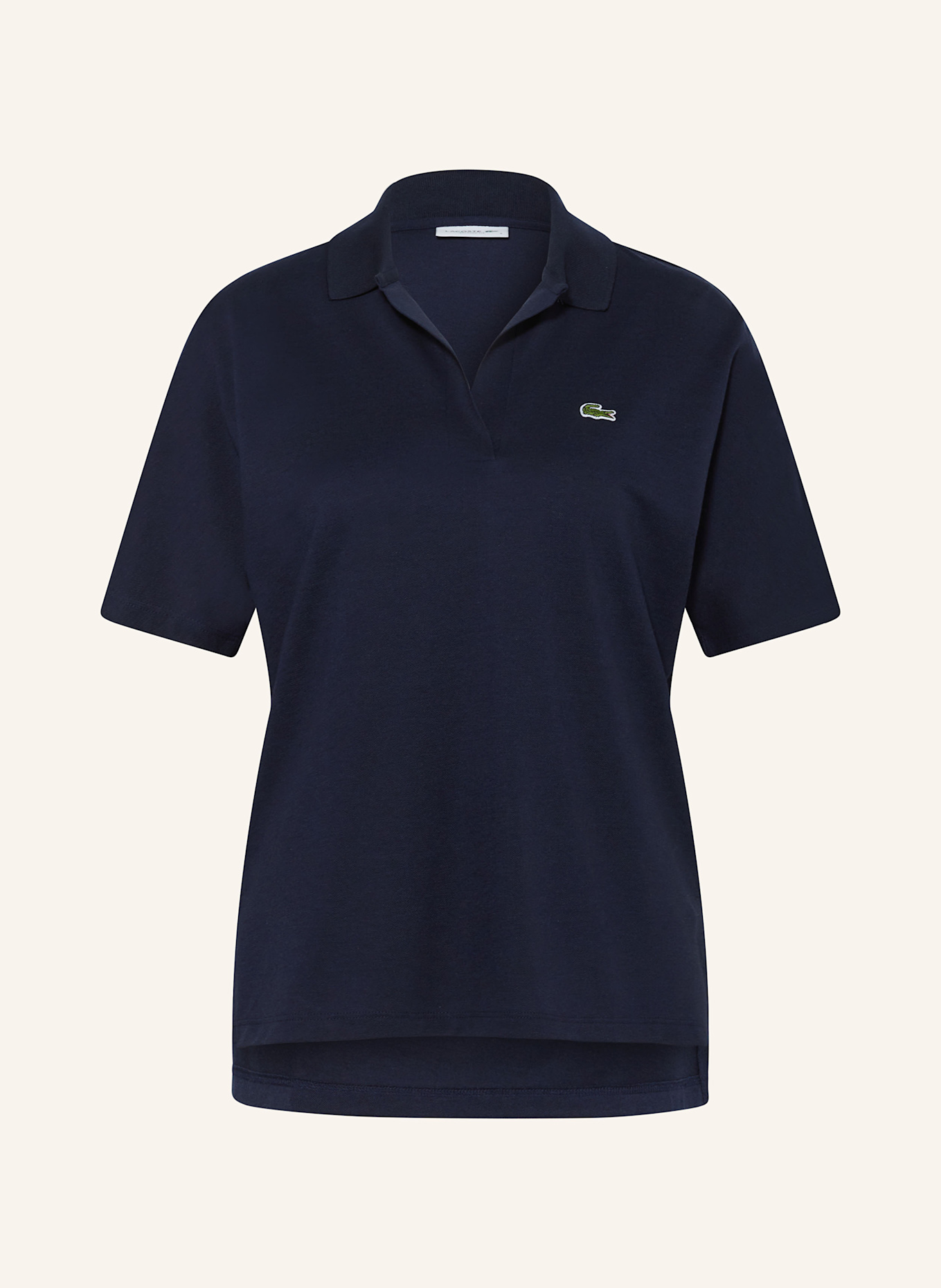 

Рубашка поло из пике Lacoste, синий