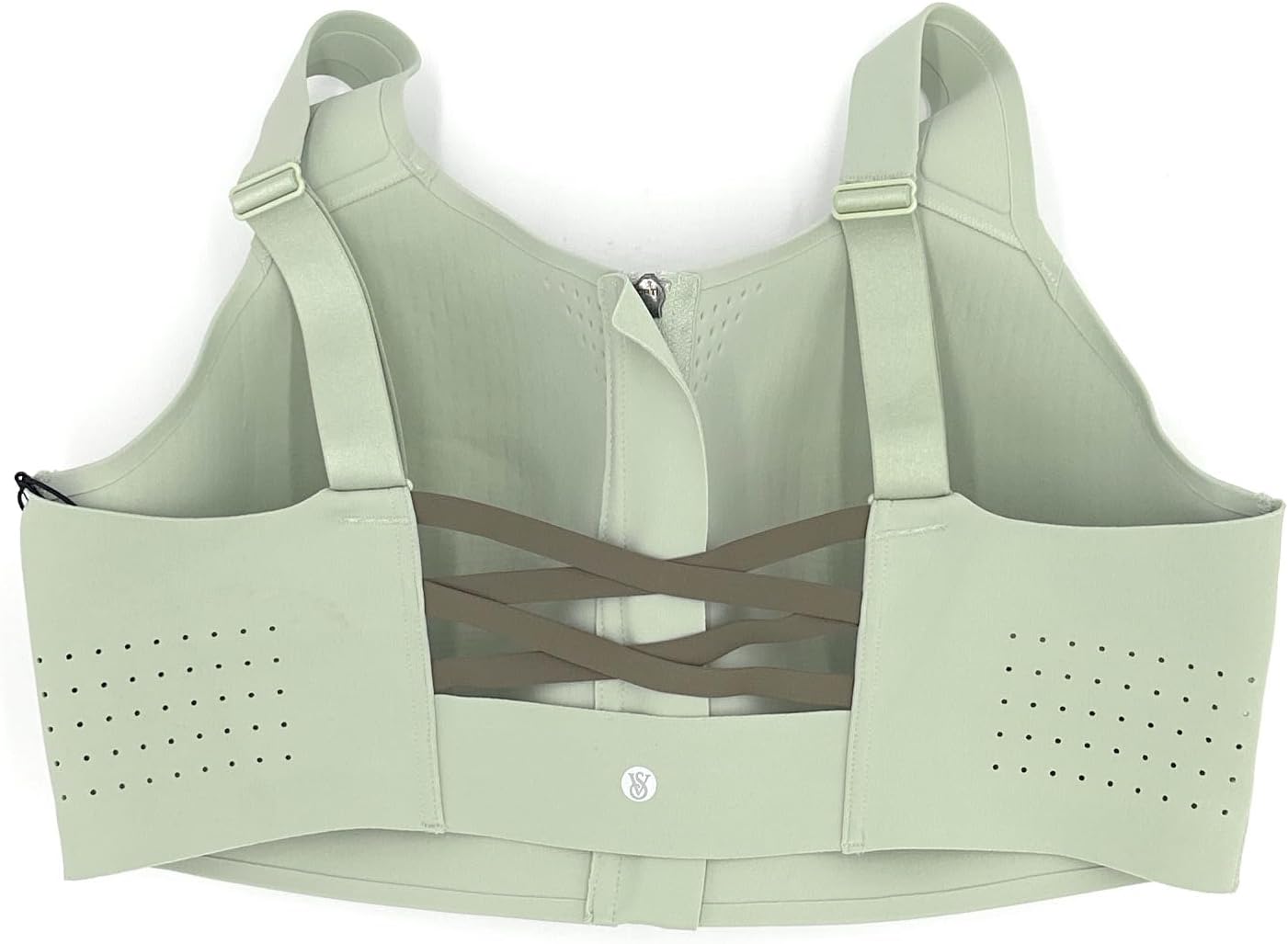 Спортивный бюстгальтер Victoria's Secret Featherweight Max Front Close с максимальной поддержкой, Lime Green — фото 2