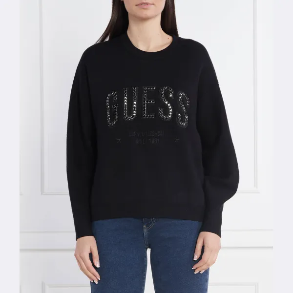 

Свитер Эстель обычного кроя Guess, черный