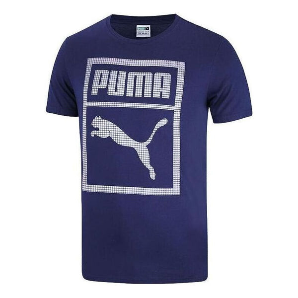 

Футболка logo graphic t-shirt 'navy' Puma, синий
