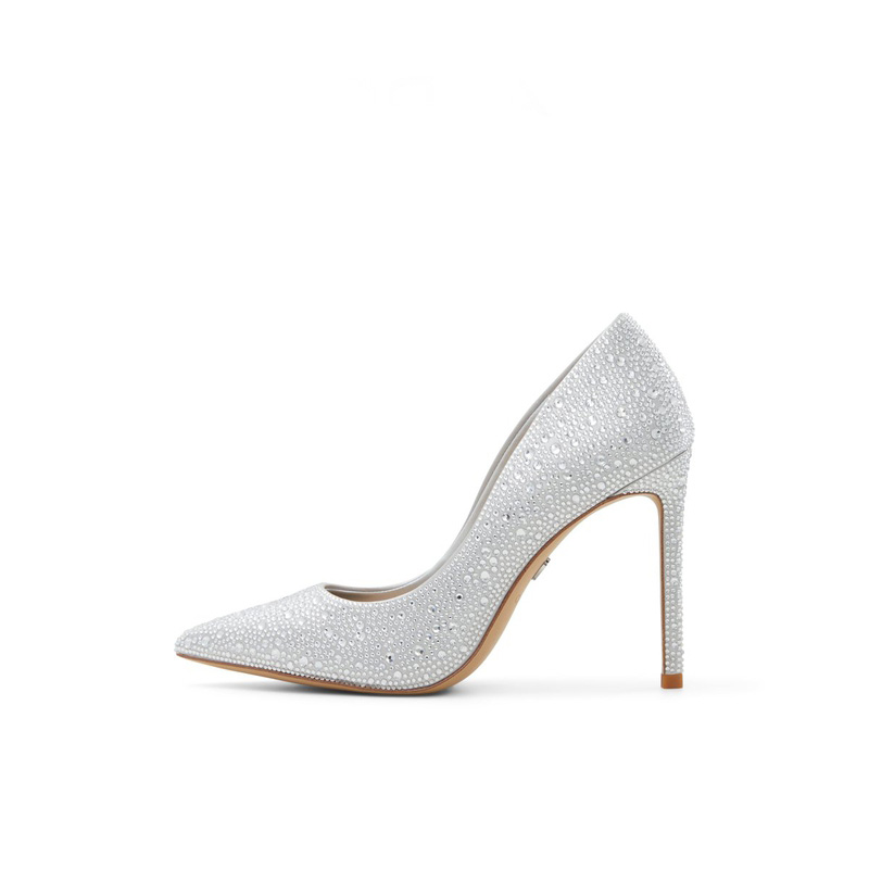 ALDO Серебряные туфли на шпильке для женщин, цвет Silver