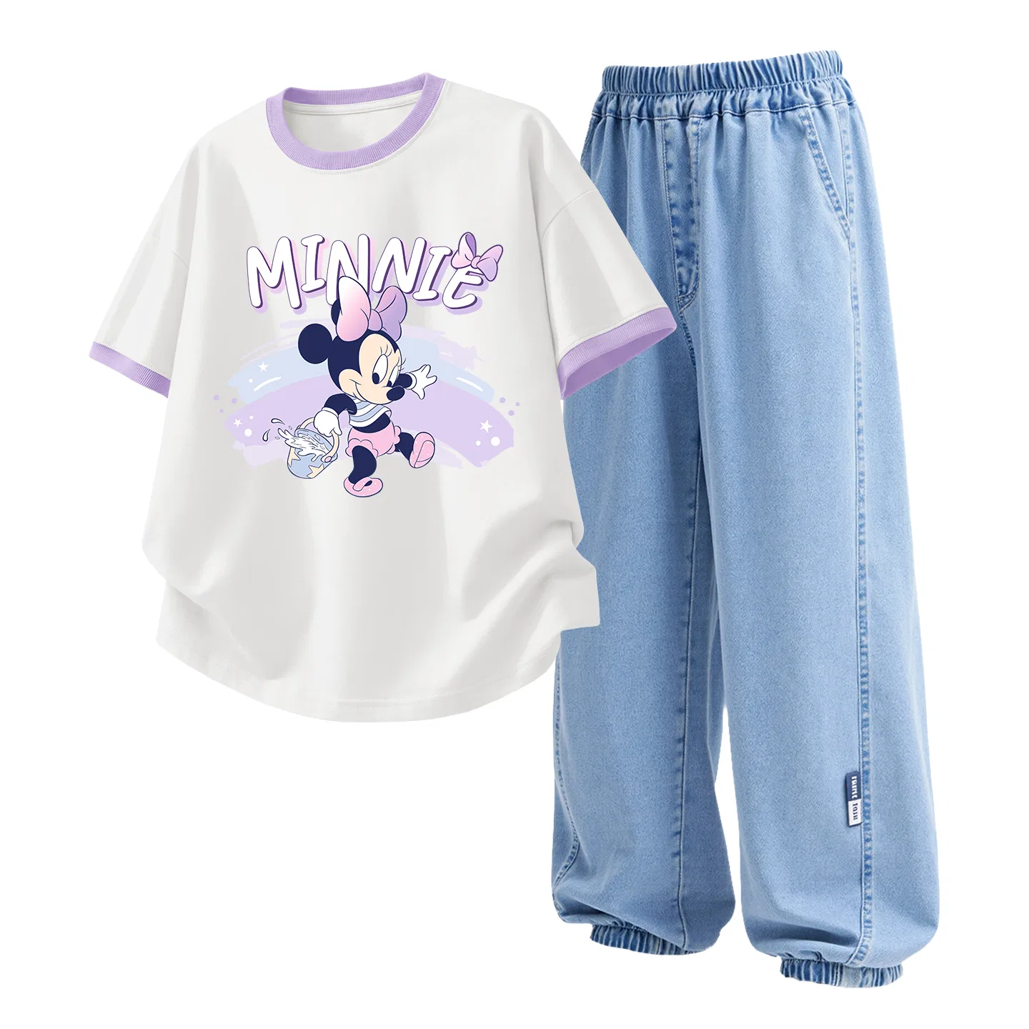 Спортивный костюм Disney для детей, 2 предмета, джинсовый — фото 4