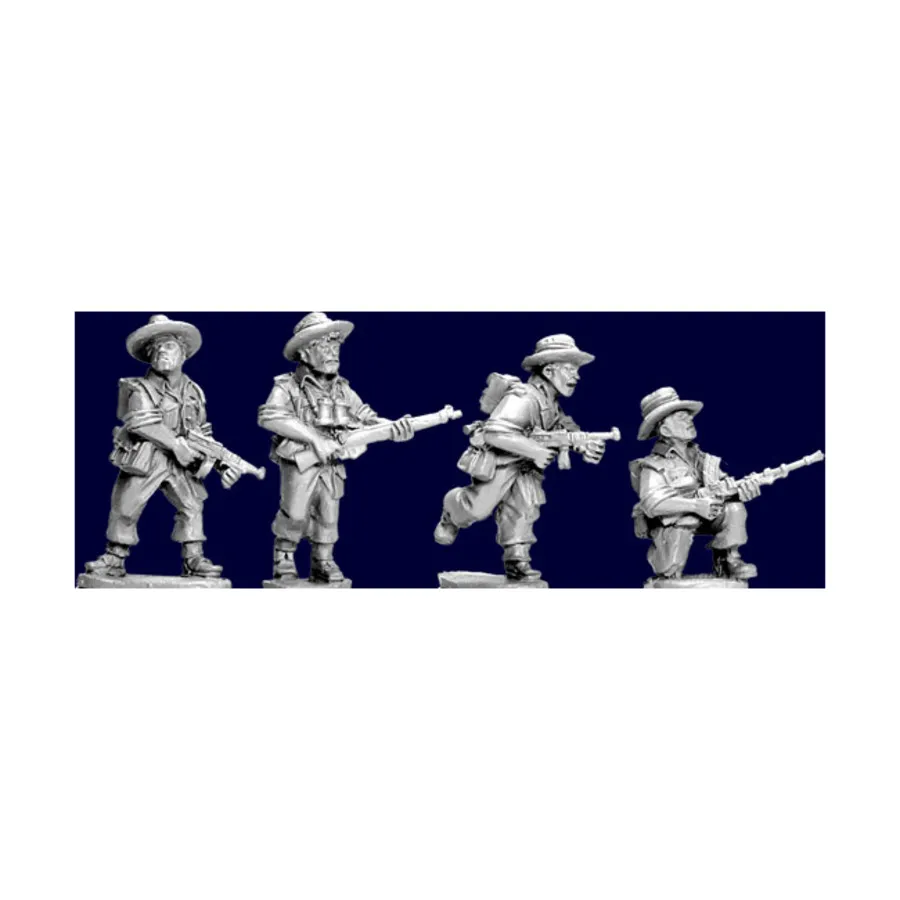 

Австралийская пехота II, WWII Miniatures (Artizan Designs) (28mm)