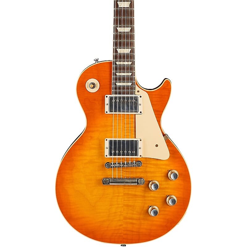 

Электрогитара Gibson Custom Historic '60 Les Paul Standard VOS Electric Guitar Tangerine Burst