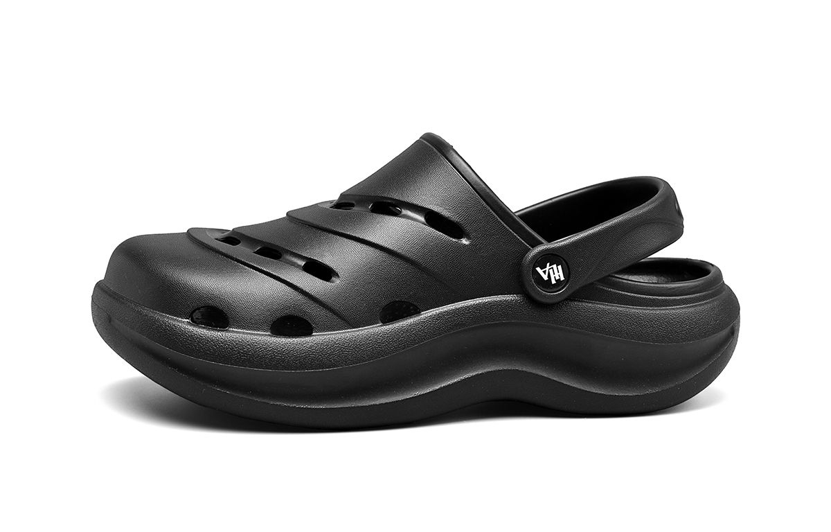 

HLA Клоги мужские черные, цвет Black