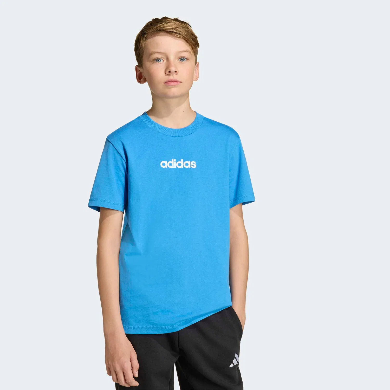 Спортивная футболка Adidas Sportswear Performance Shirt в цвете Azure — фото 3