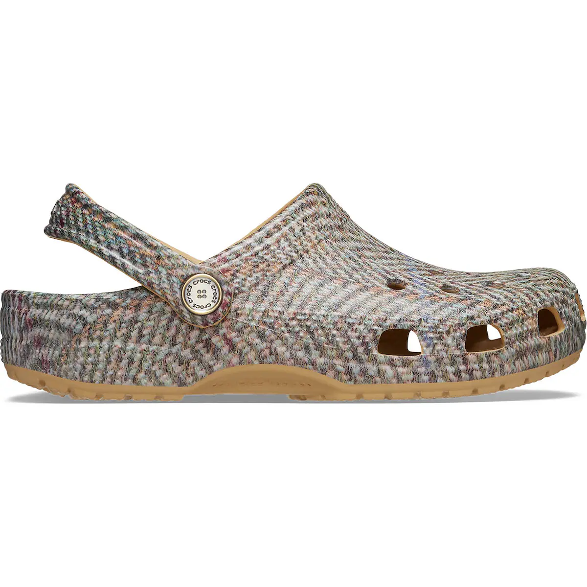 

Унисекс Классические твидовые сабо U Crocs Clogs, коричневый