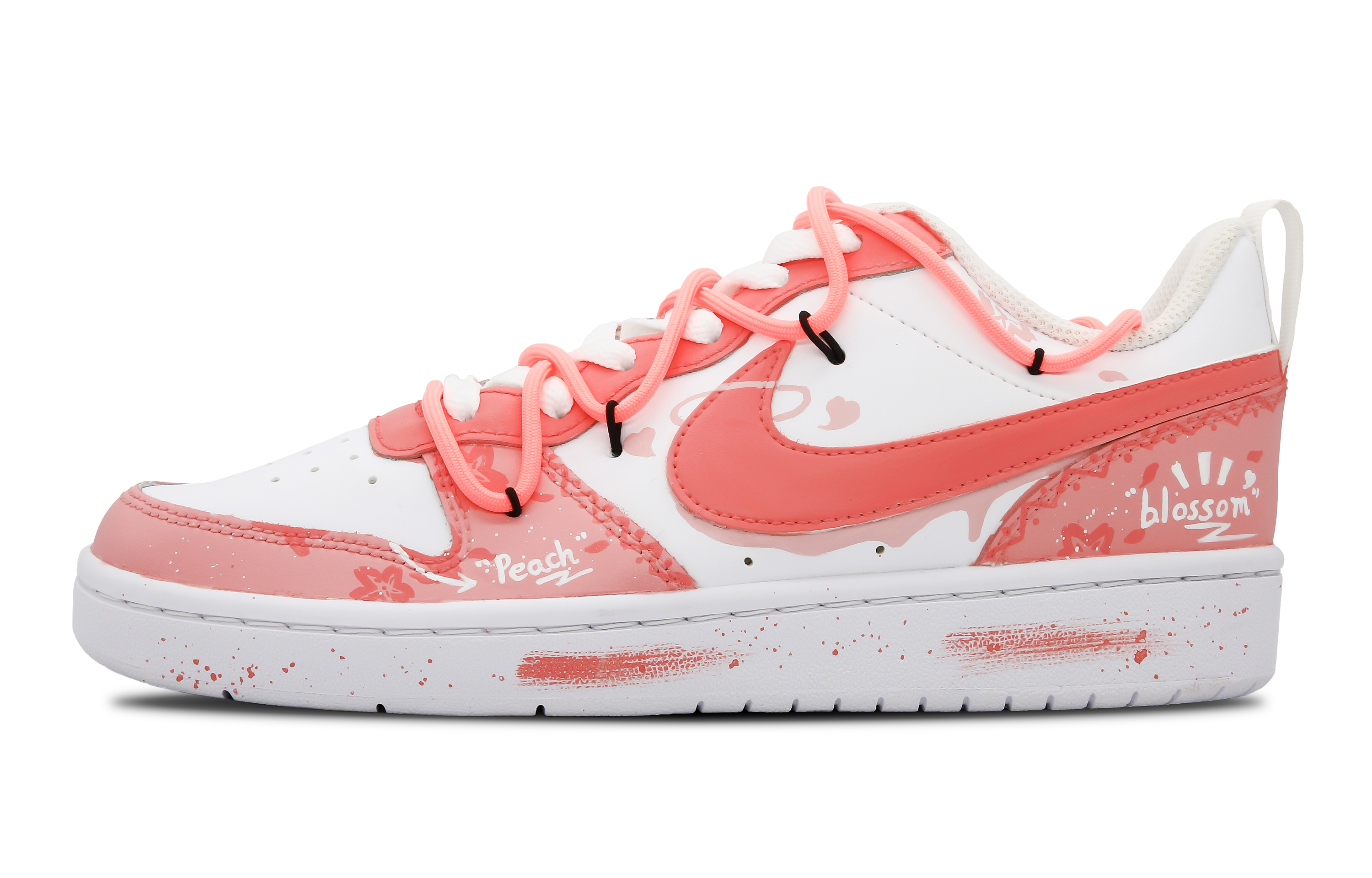 

Кроссовки Nike Court Borough Skateboard Shoes Women's Low-Top Pink