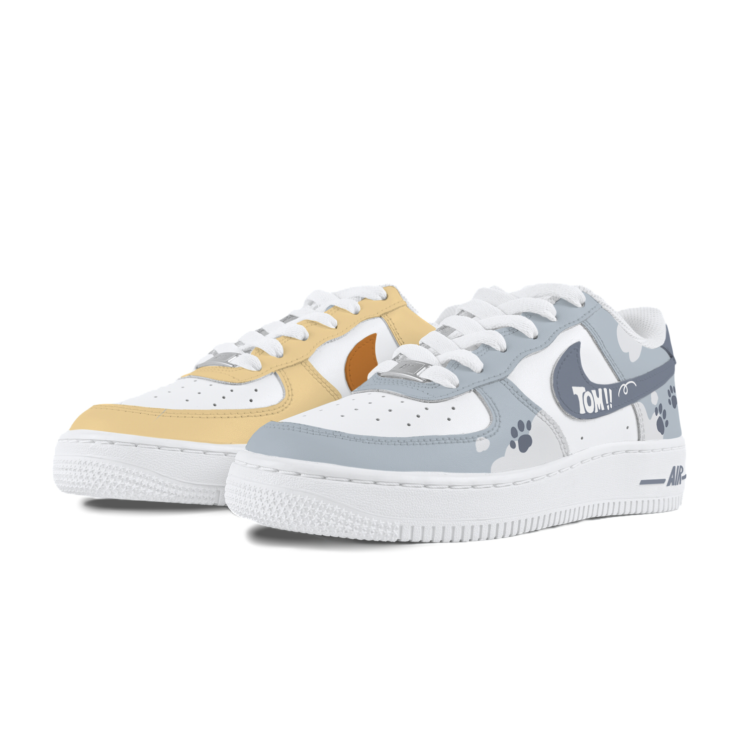

Детские скейтерские кроссовки Air Force 1 для школьников Nike, белый