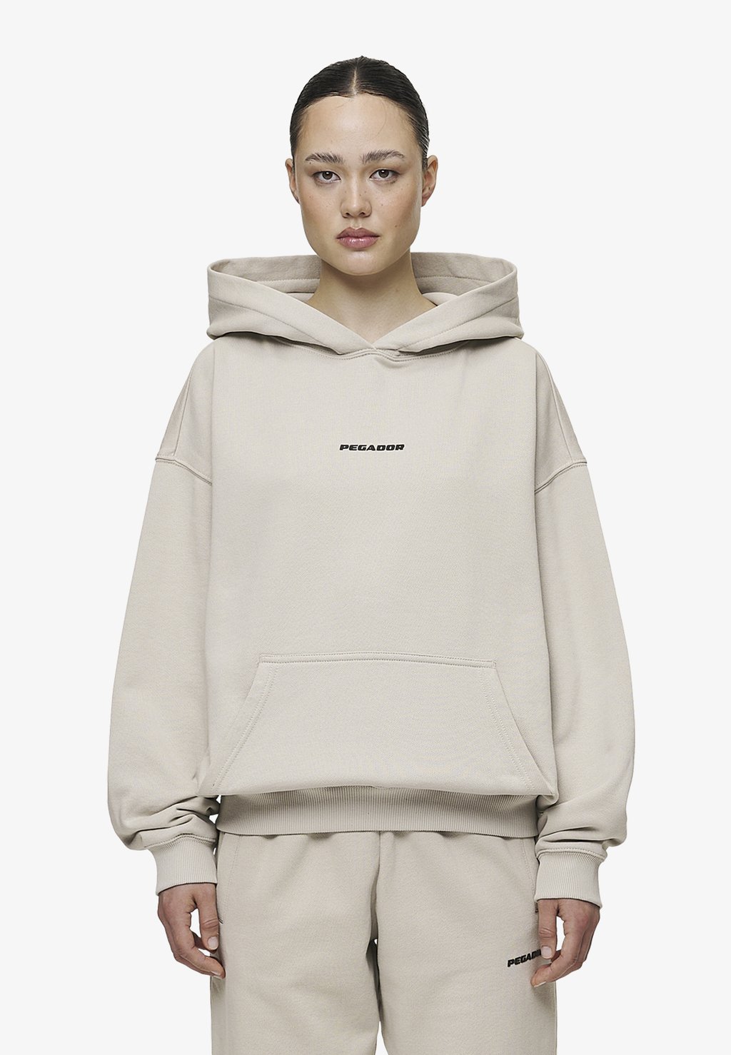 

Толстовка CLARITA LOGO OVERSIZED Pegador, темно-серый