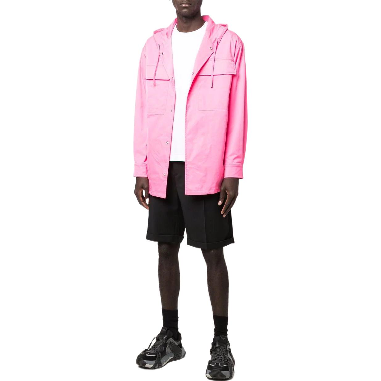 Valentino Куртка мужская розовая, Pink — фото 4