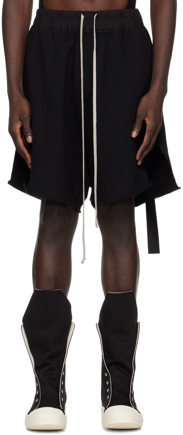 

Черные шорты свободного кроя Rick Owens Drkshdw