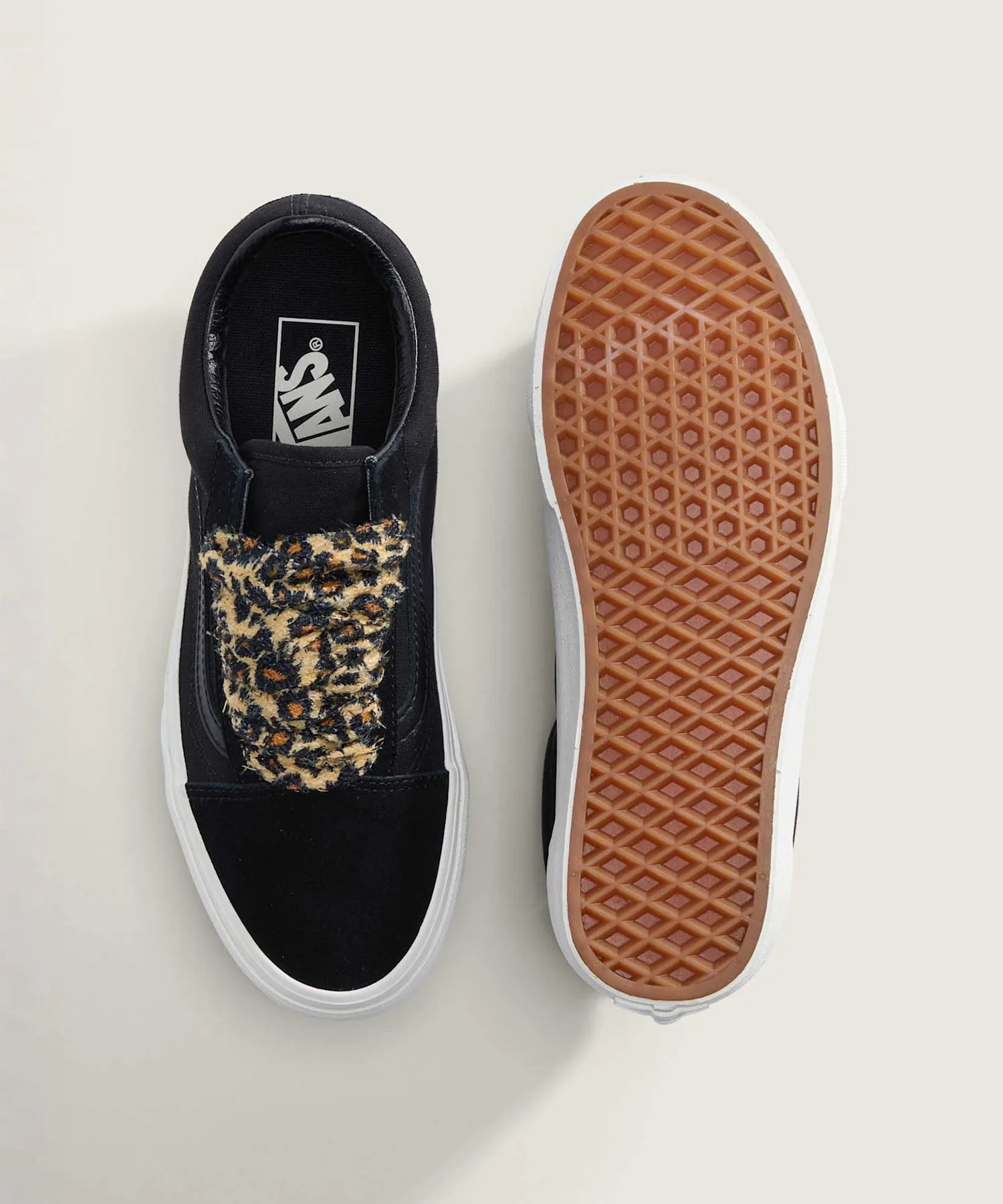 Кроссовки Old Skool Y2K Cheeta/Black с леопардовым узором VANS — фото 3