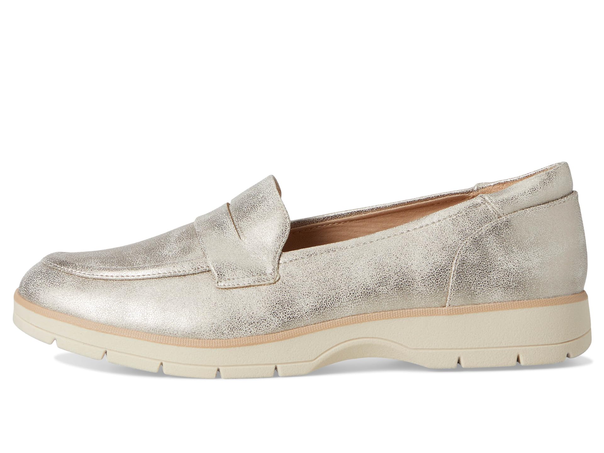 Лоферы Dr. Scholl's Nice Day Loafer/Moc, цвет Light Gold Faux Leather — фото 4