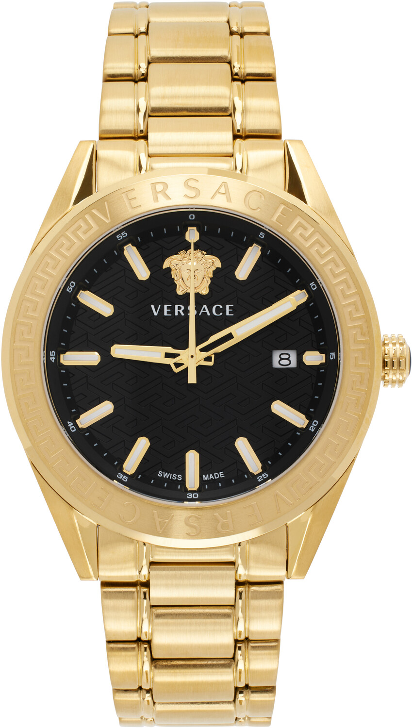 

Золотые женские часы V-Code Versace