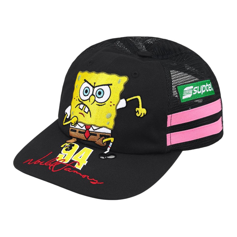 

Supreme Бейсболка с принтом логотипа SpongeBob Square Pants и Jeff Hamilton, Black